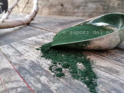spirulina in polvere